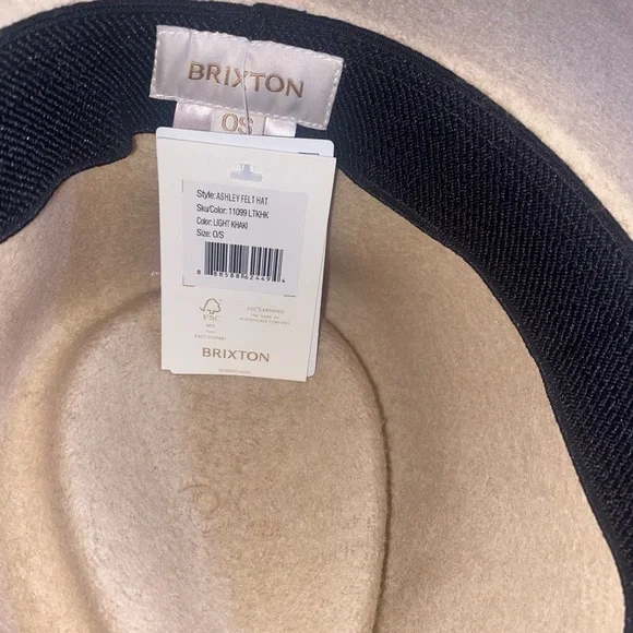 Brixton Ashley Felt Hat - Picture 6 of 7